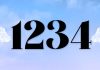 Angel number 1234