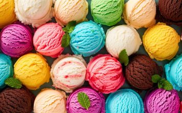 Ice cream flavors
